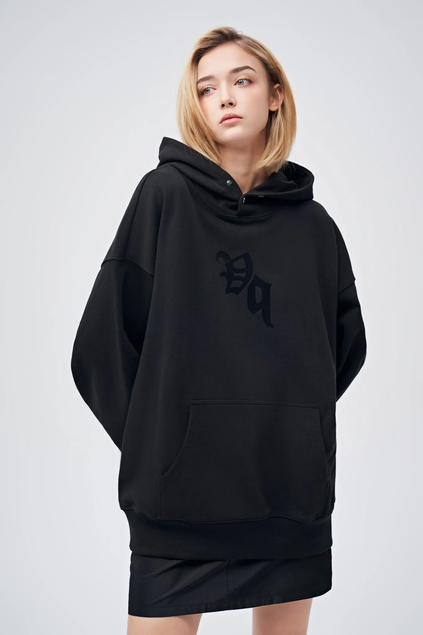 90s Vintage Two Seasons Hoodie For Women Black by Amoo