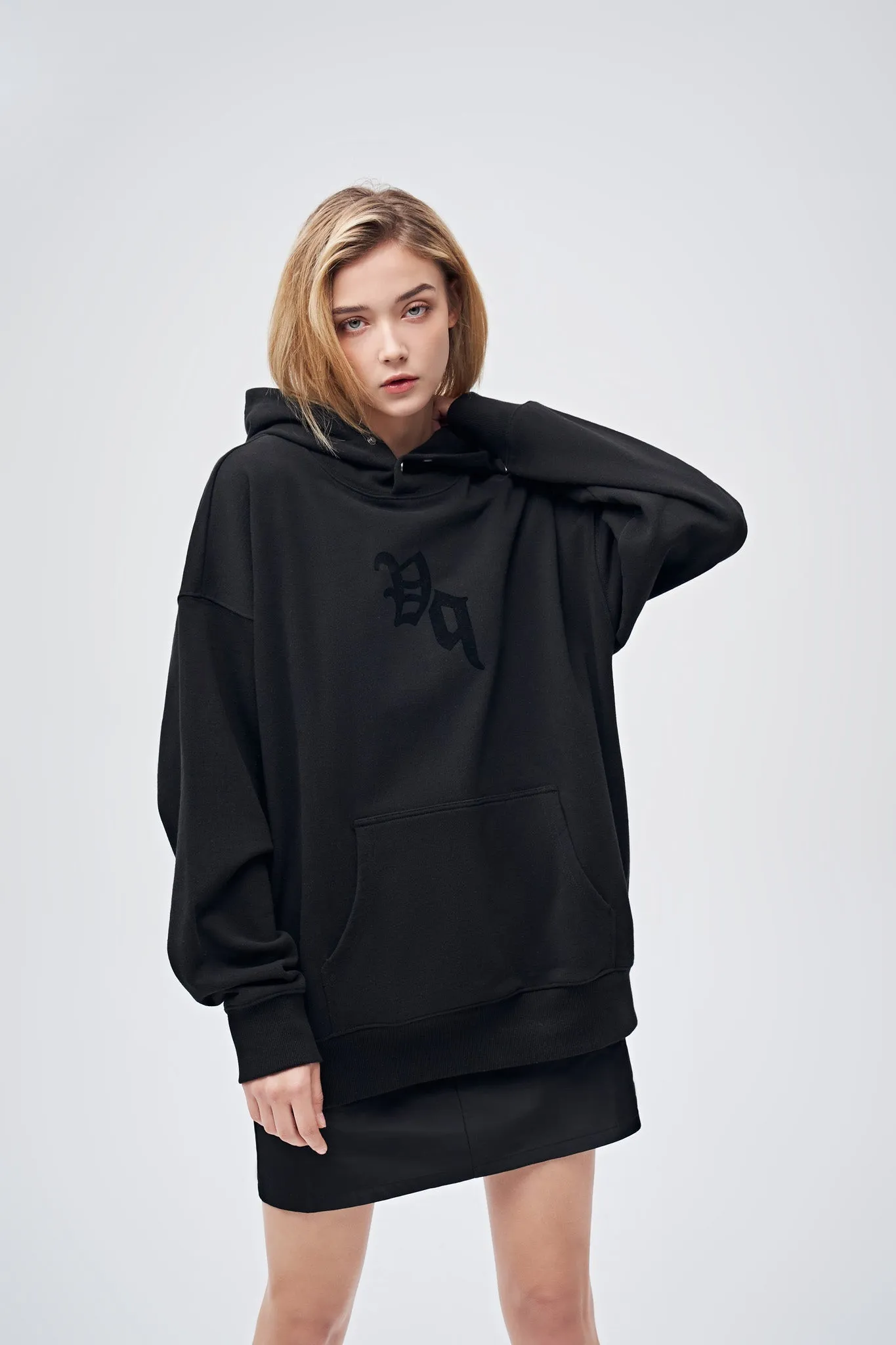 90s Vintage Two Seasons Hoodie For Women Black by Amoo