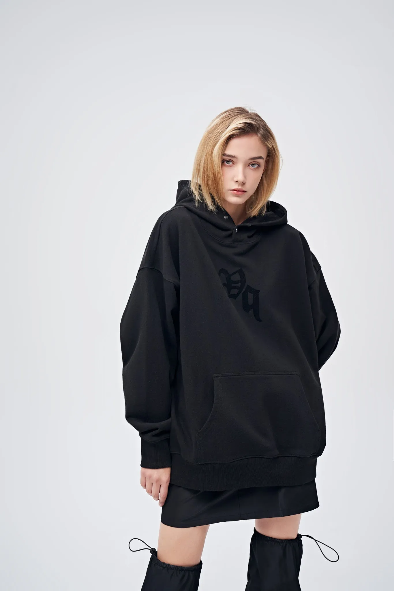 90s Vintage Two Seasons Hoodie For Women Black by Amoo