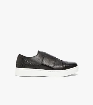 Achilles Ion Gabriel Velcro Leather Sneakers