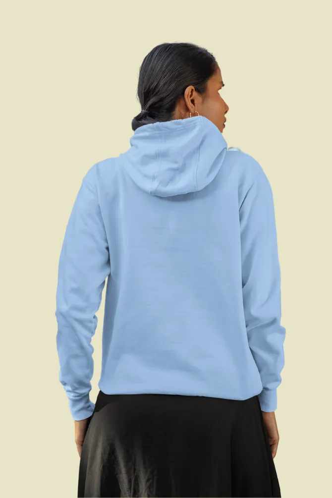 Baby Blue Hoodie for women