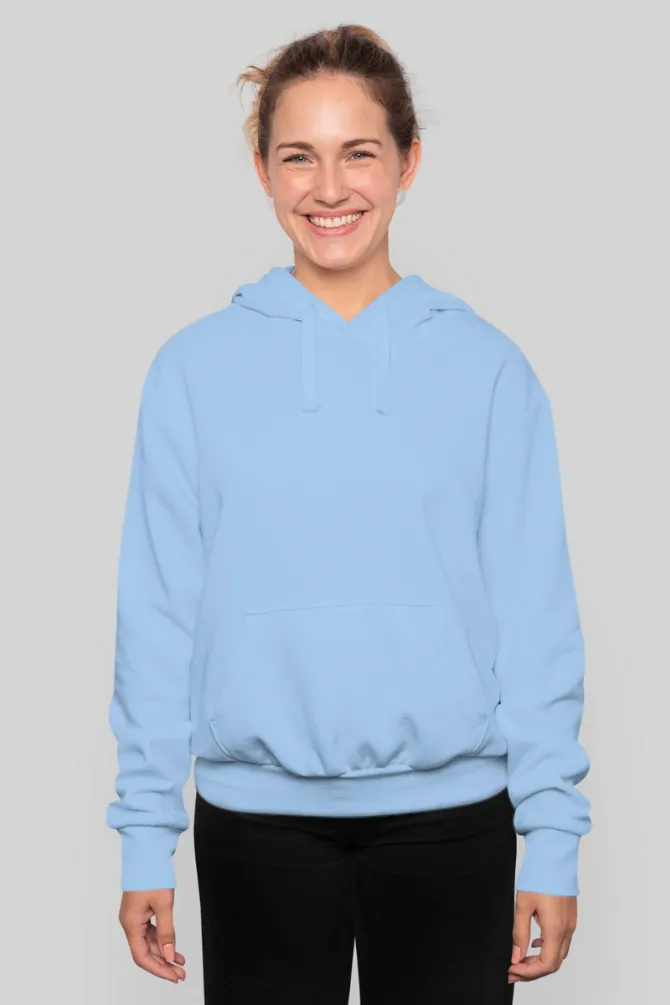 Baby Blue Hoodie for women
