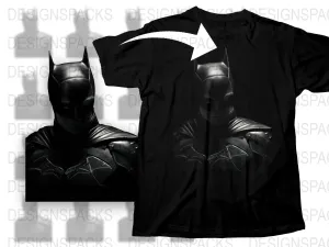 Batman Dark Silhouette Graphic Print Png Digital Download