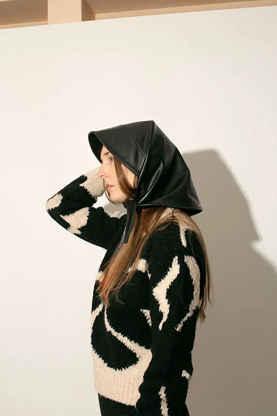 Black Flower Hana Sweater