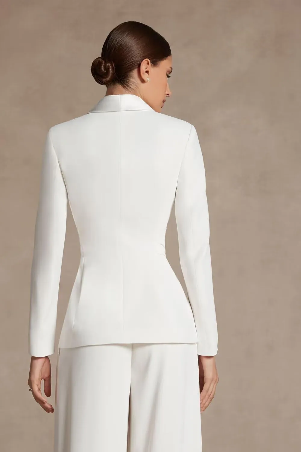 Elegant Pant Suits for Women Dressy 2 Piece Womens Suit with Belt Casual Shawl Collar Prom Tuxedo for Wedding Guest