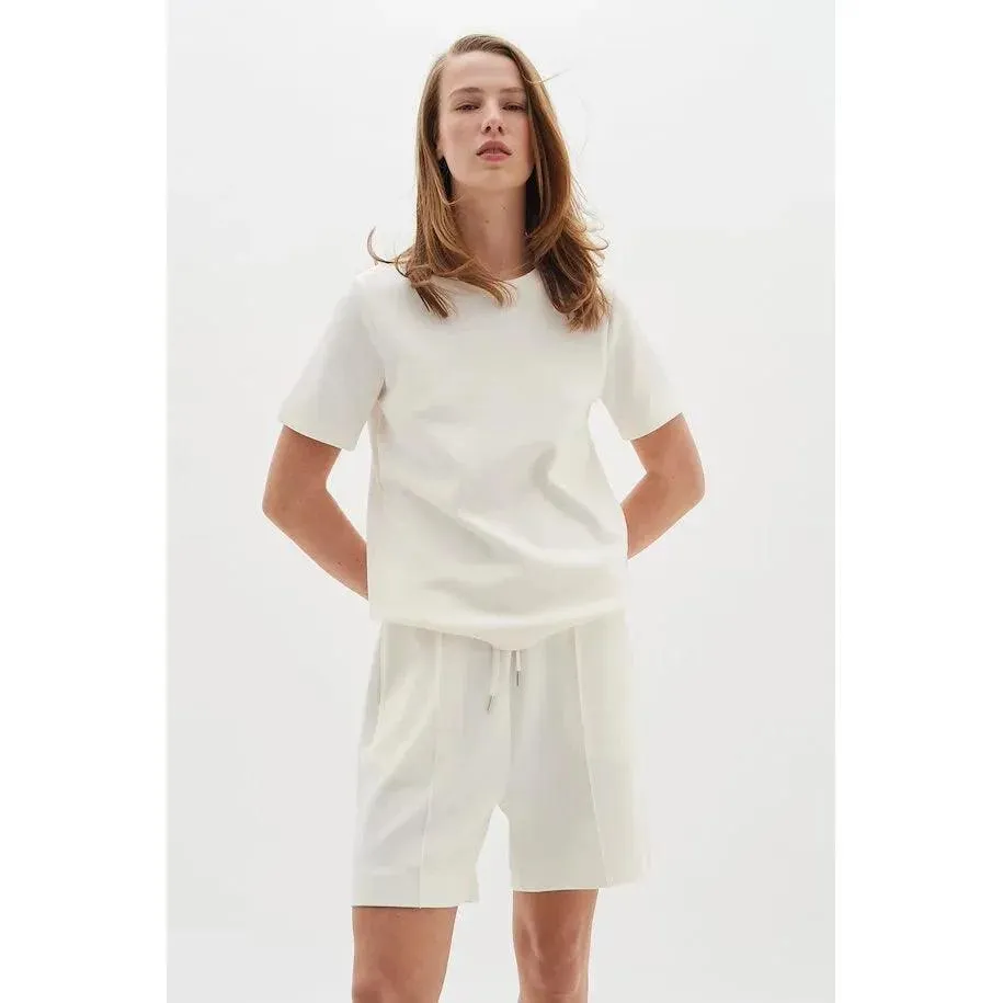 EsterIW Modal Soft Shorts Whisper White