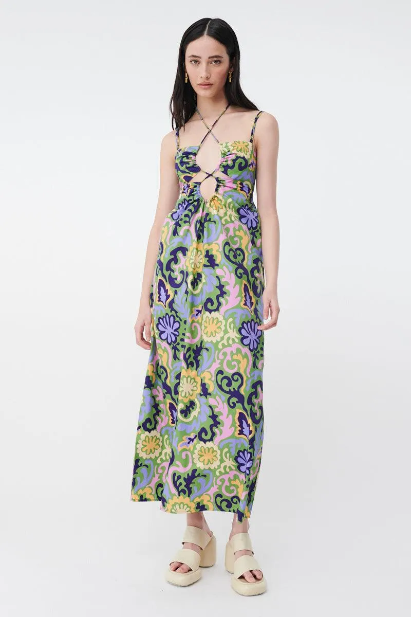Henri Strappy Cutout Maxi Dress