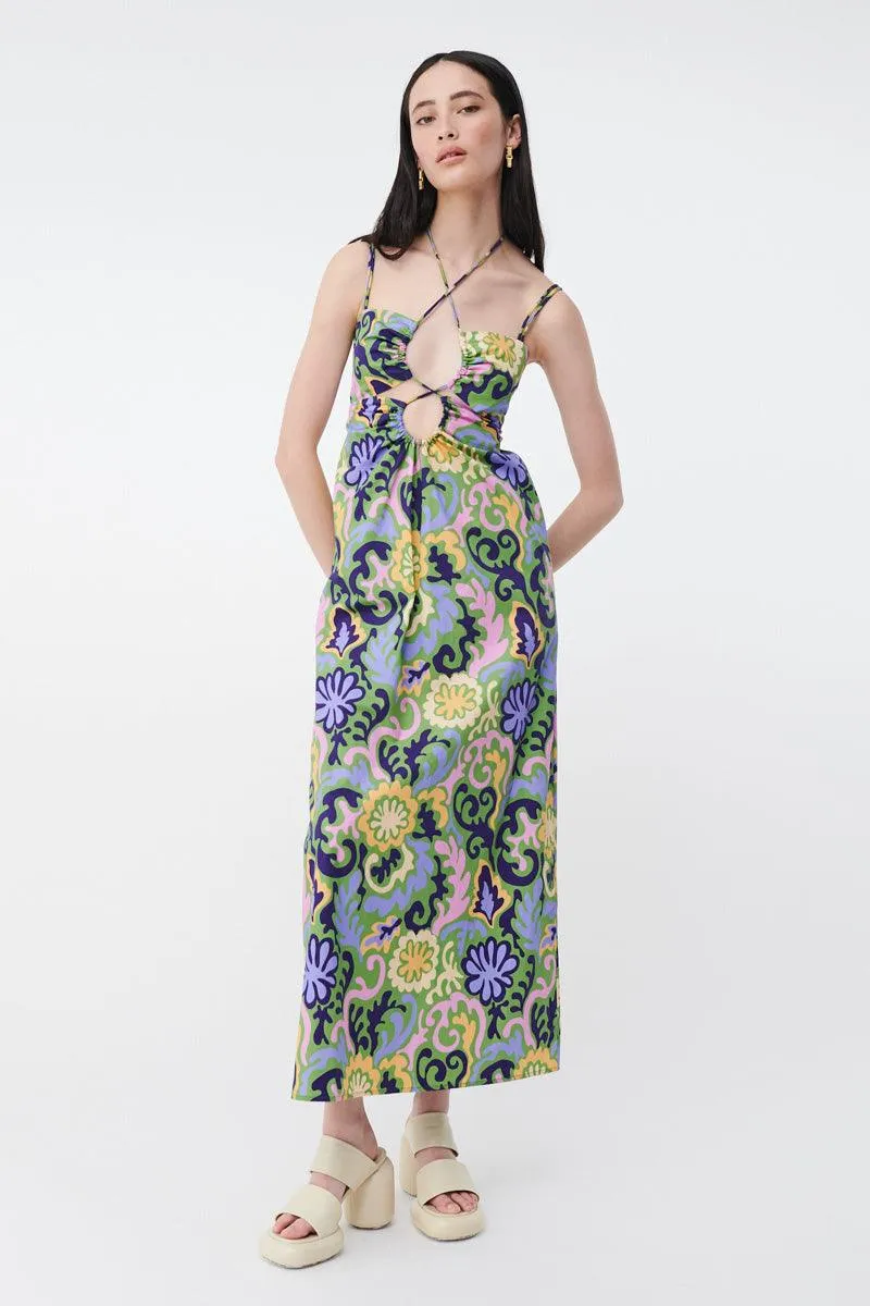 Henri Strappy Cutout Maxi Dress