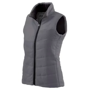 Holloway Women's Graphite Full Zip Admire Vest
