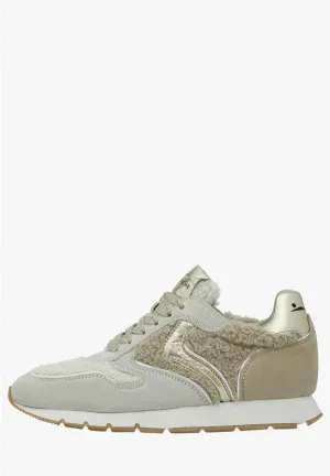 Julia Taupe Suede Sneaker-36