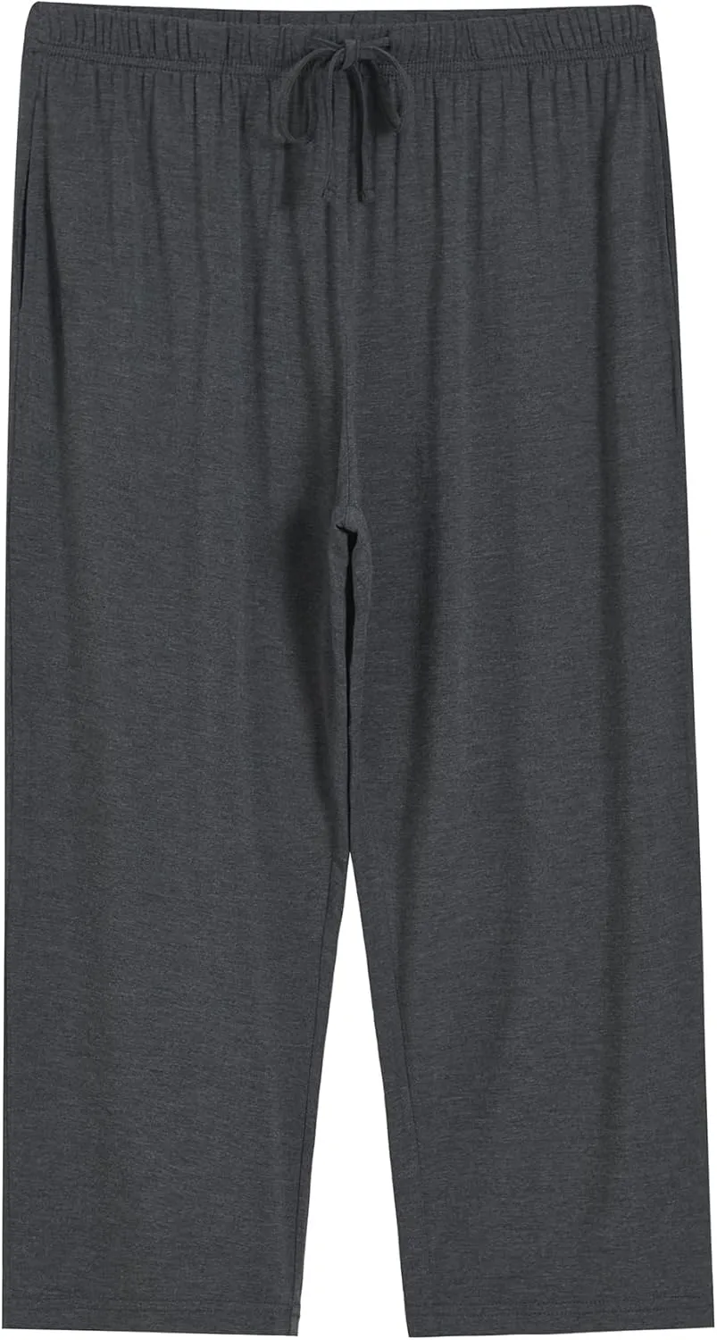 Latuza Women's Bamboo Viscose Button Down Capri Pajamas Set