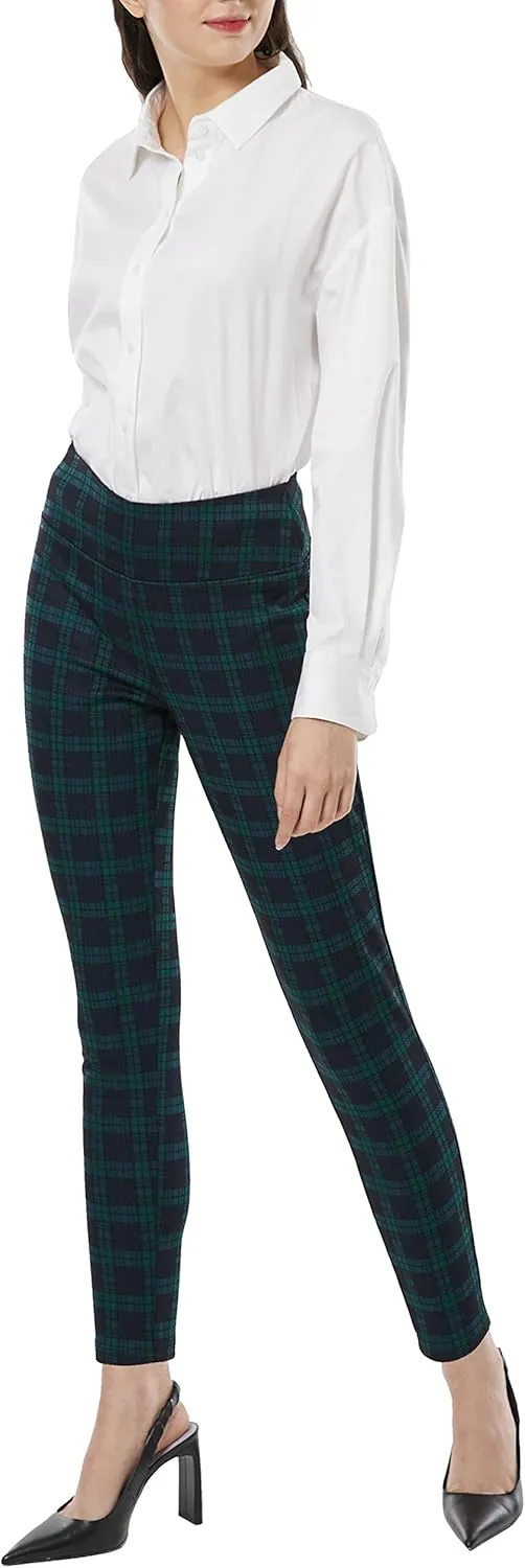 May You Be Women's mid-Rise Ponte Legging Pants