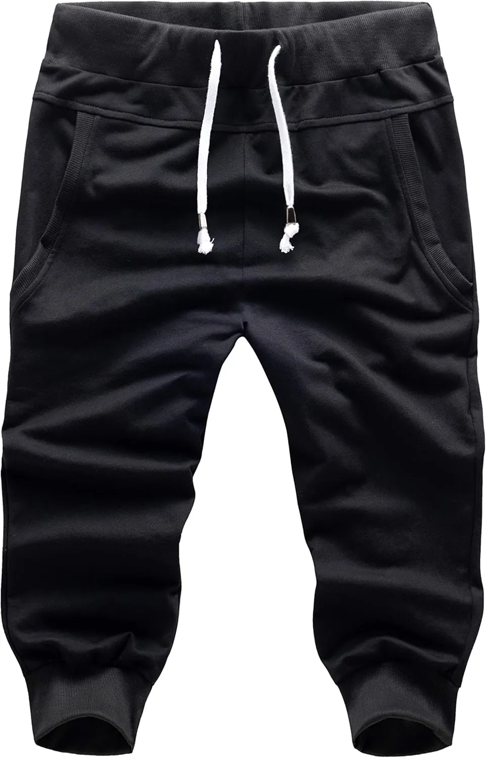 Men's Casual Harem Training Jogger Sport Short Baggy Pants
