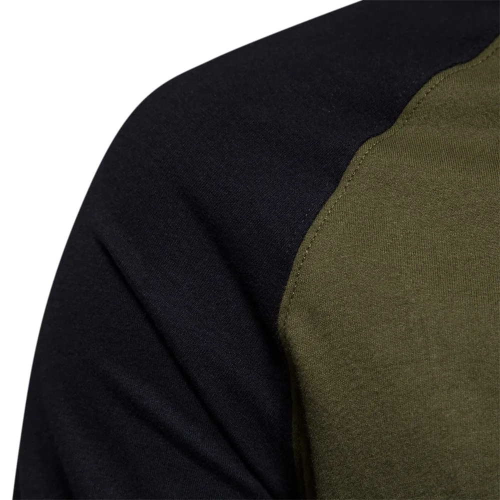 Men's Pullover T-shirts Long Sleeve Round Neck Casual T Shirts | TS2017