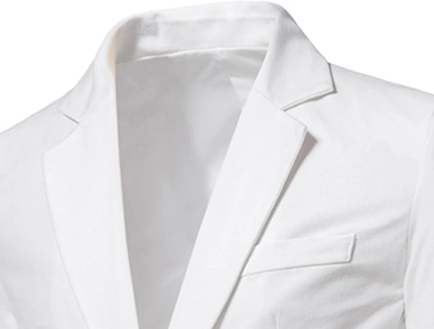 Mens Slim Fit Sport Coat Casual Blazer One Button Business Suit Jacket Stretch Travel Lightweight Suit Jacket