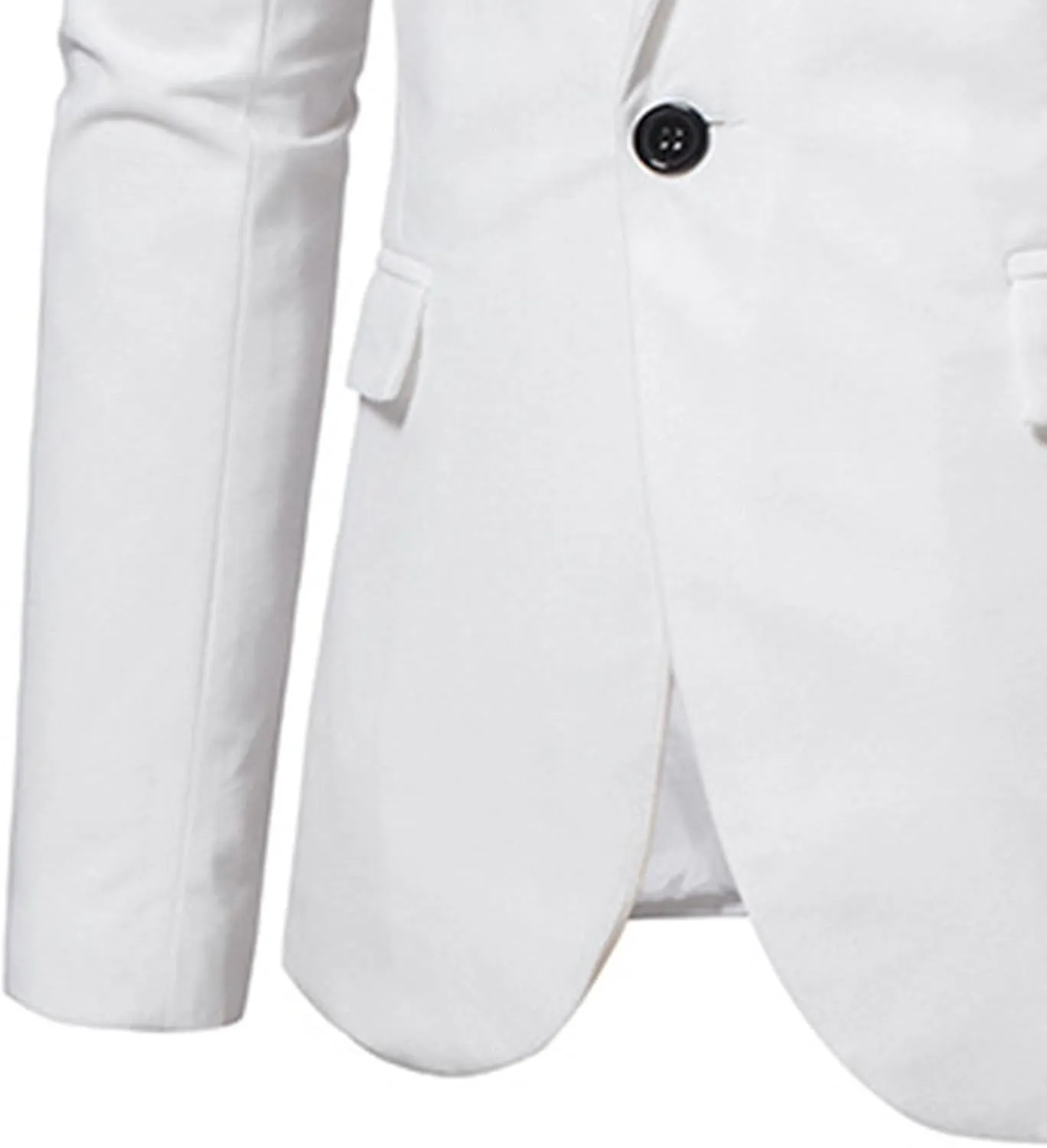 Mens Slim Fit Sport Coat Casual Blazer One Button Business Suit Jacket Stretch Travel Lightweight Suit Jacket