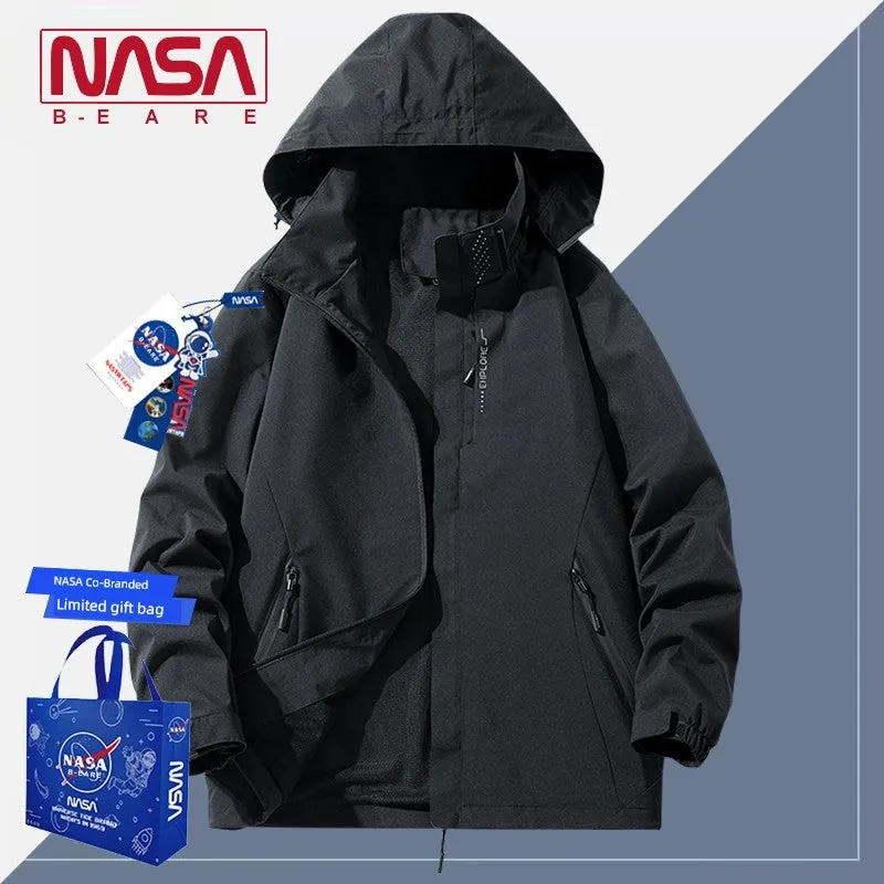 NASA Tibet Hiking Waterproof Camping Hooded Jacket