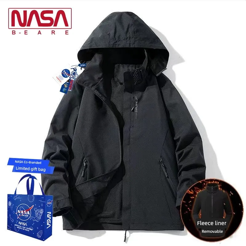 NASA Tibet Hiking Waterproof Camping Hooded Jacket