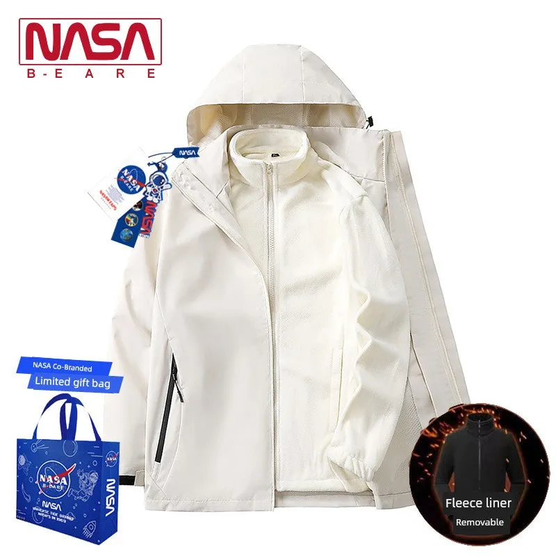 NASA Tibet Hiking Waterproof Camping Hooded Jacket