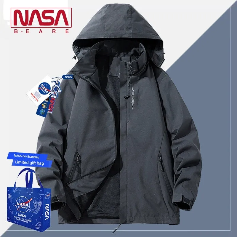 NASA Tibet Hiking Waterproof Camping Hooded Jacket