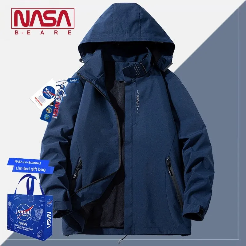 NASA Tibet Hiking Waterproof Camping Hooded Jacket