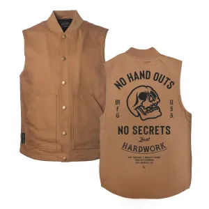 No Handouts Vest - Oak