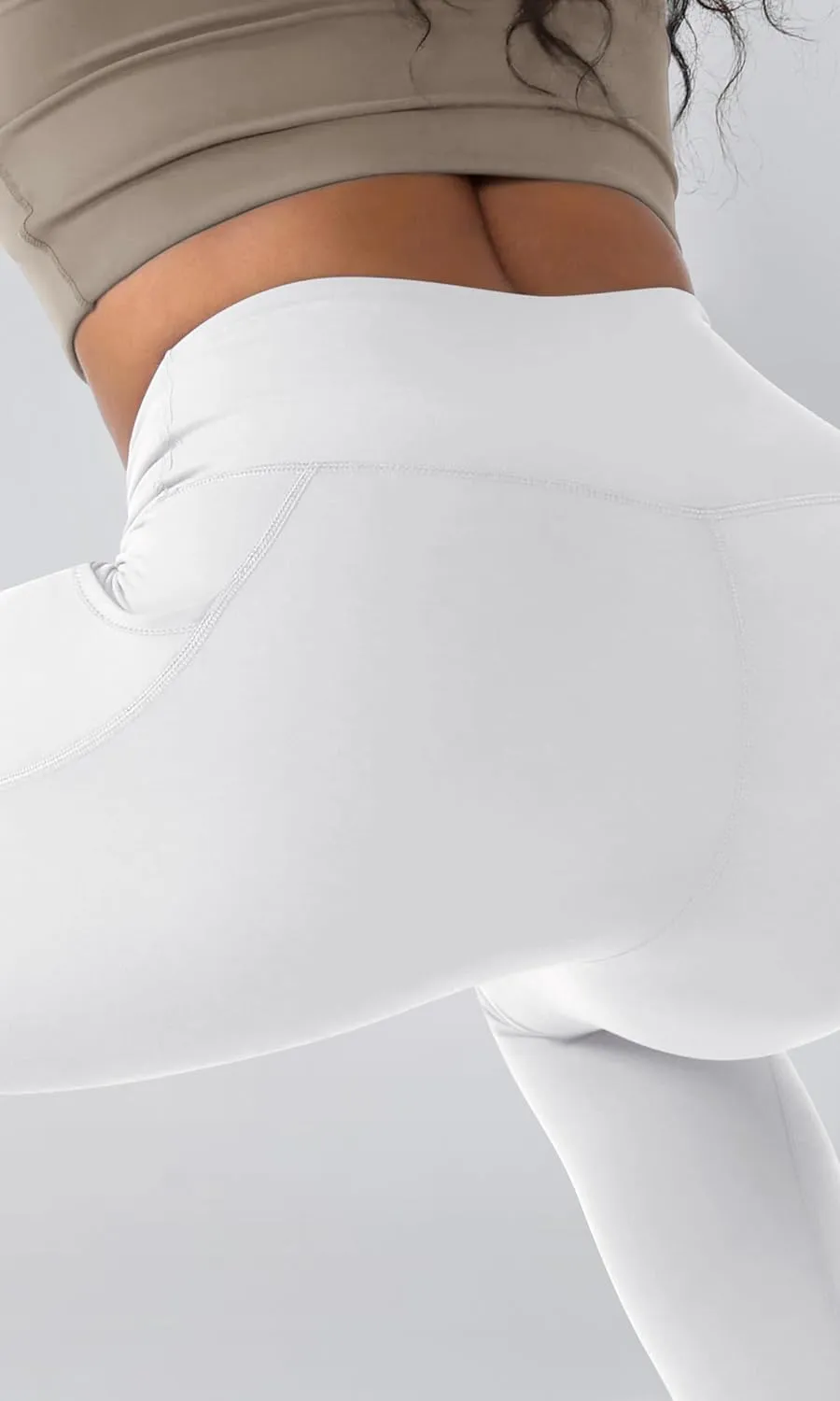 ODODOS ODTHERMAL Women's Fleece Lined Yoga Pants with Pockets - 25" / 28" High Waisted Warm Workout Leggings