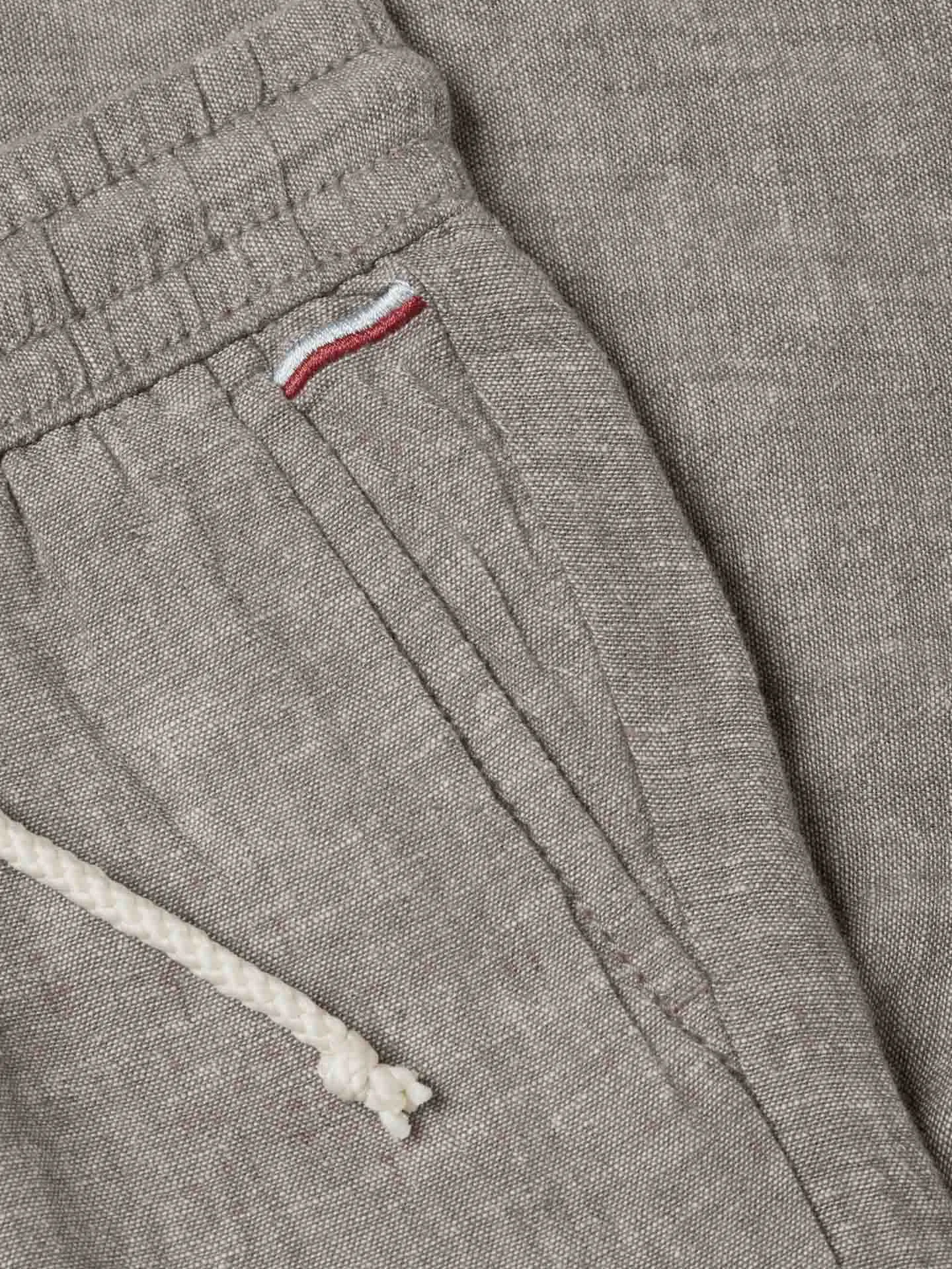 Relaxed Linen Bermuda Shorts
