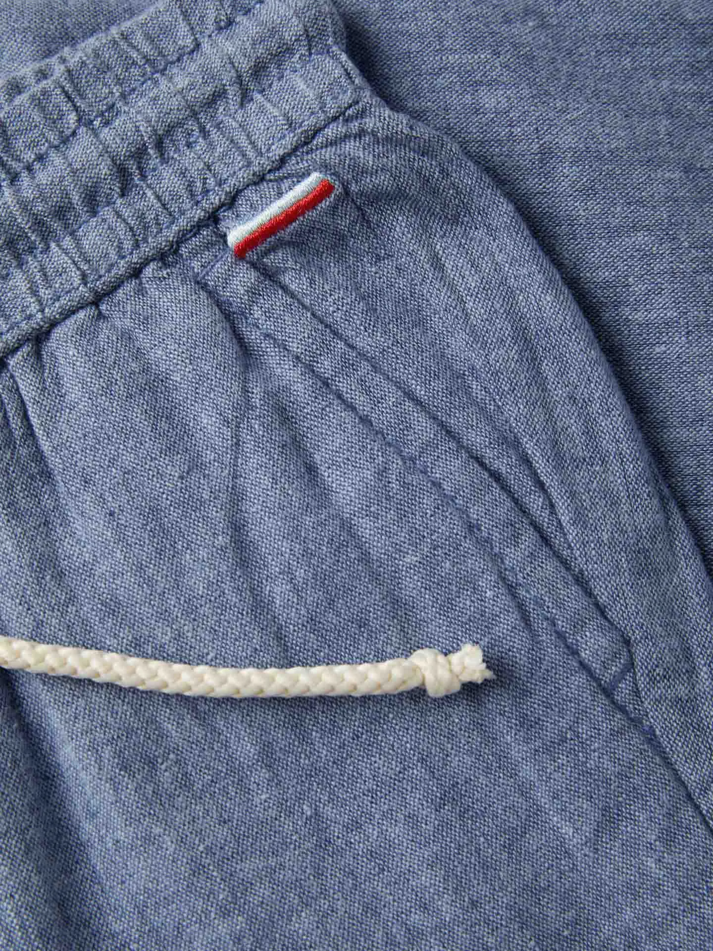 Relaxed Linen Bermuda Shorts
