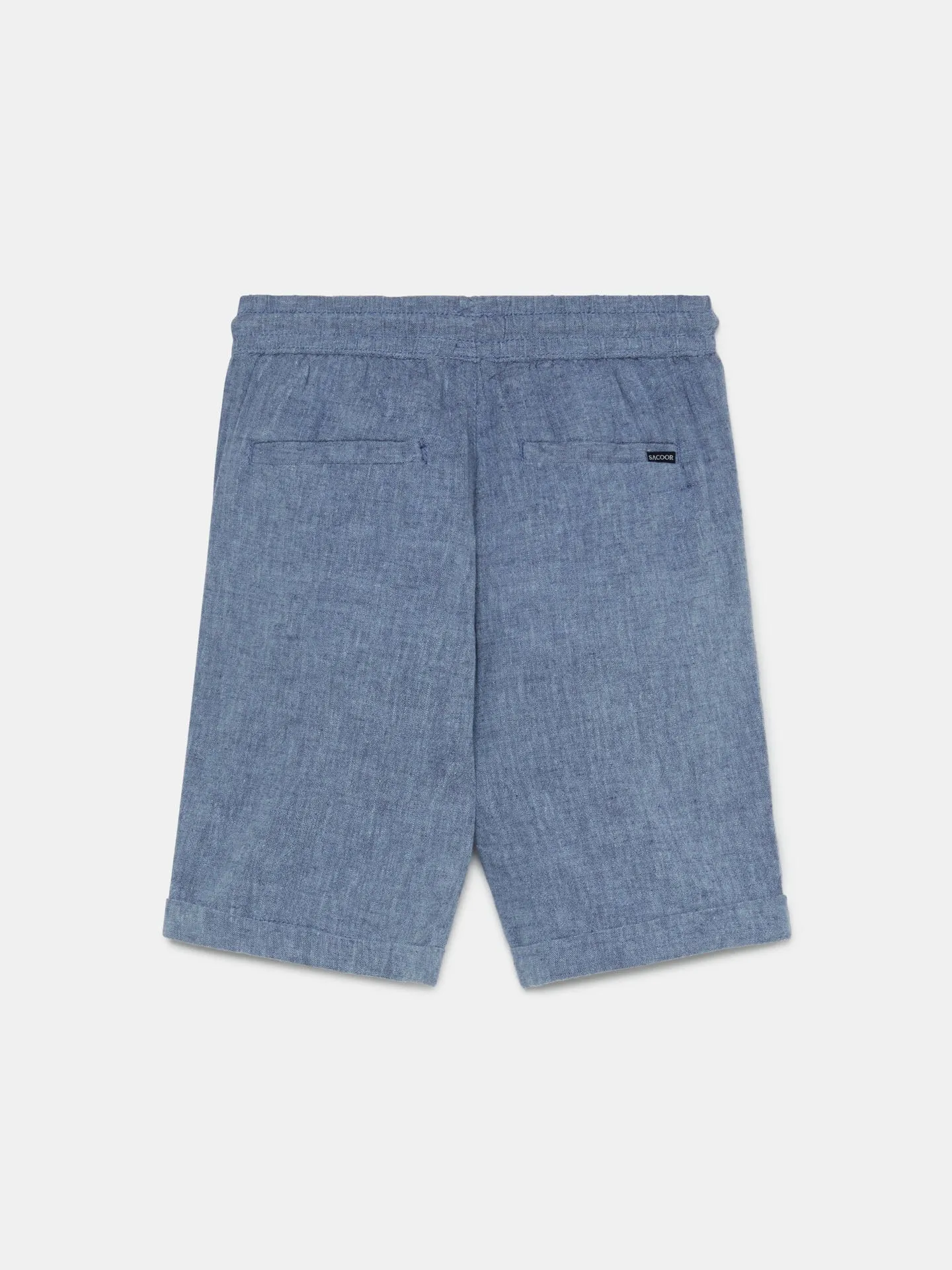 Relaxed Linen Bermuda Shorts