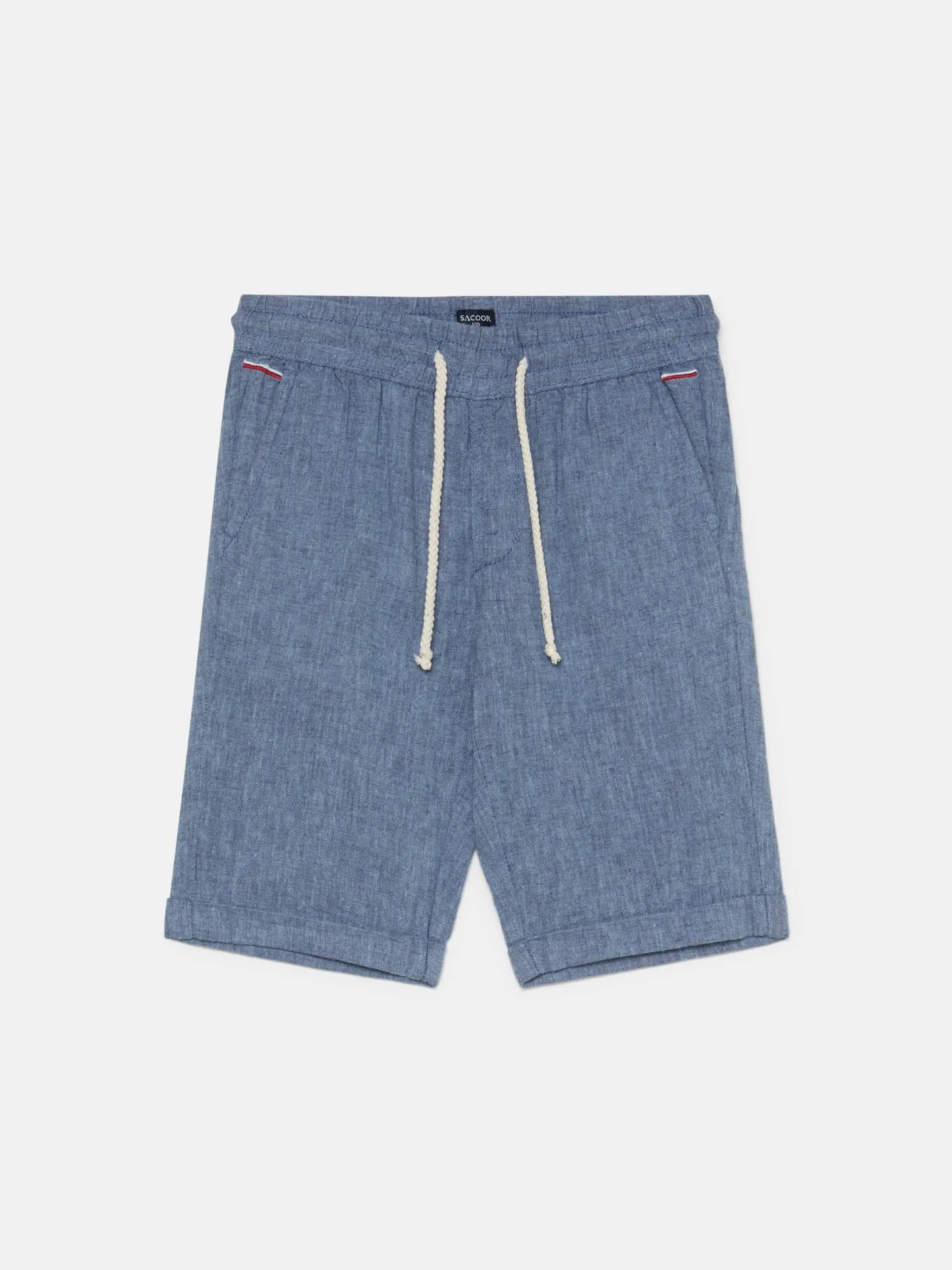 Relaxed Linen Bermuda Shorts