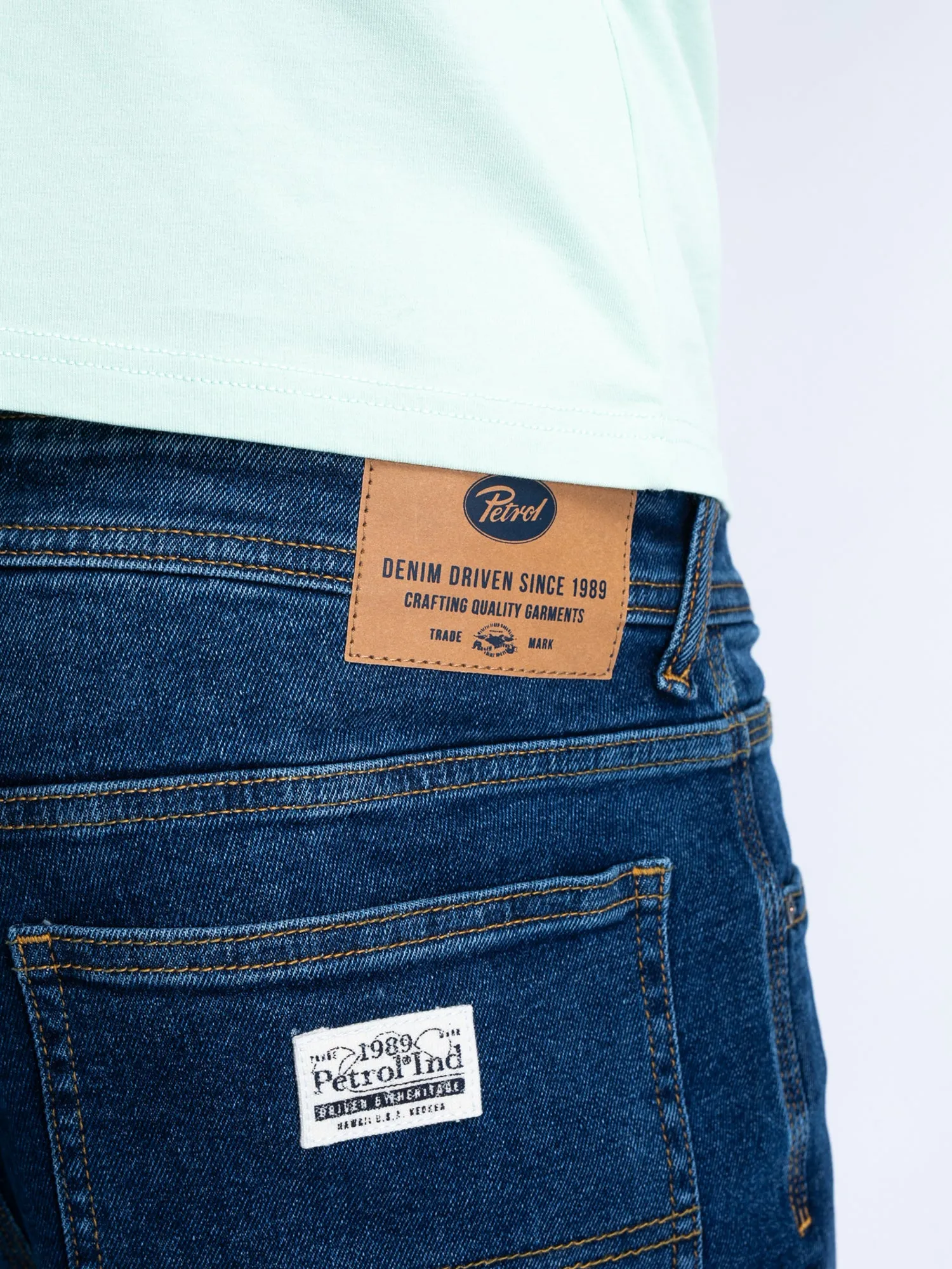Rockwell Carpenter Relaxed Fit Denim Shorts Haven