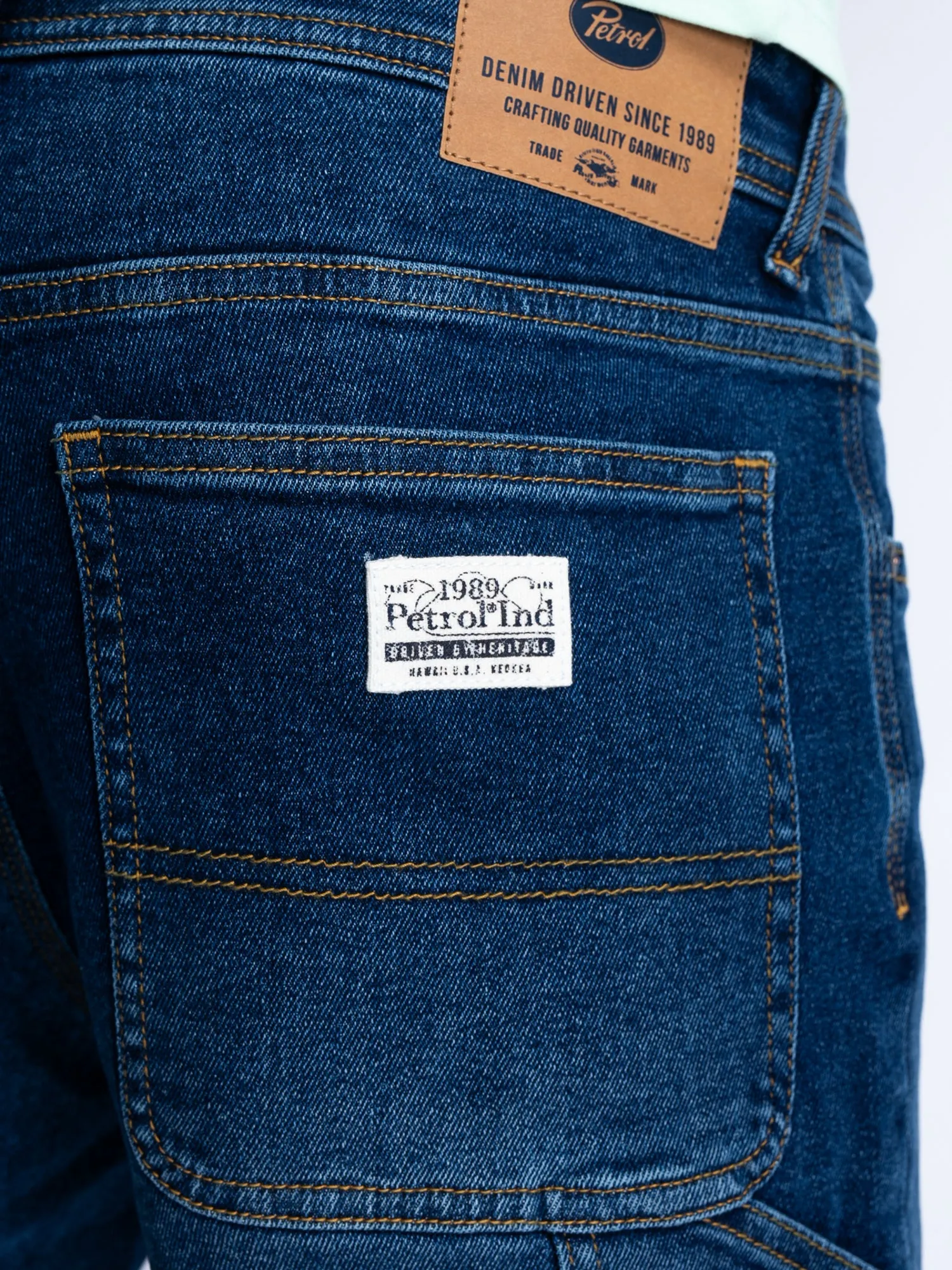 Rockwell Carpenter Relaxed Fit Denim Shorts Haven