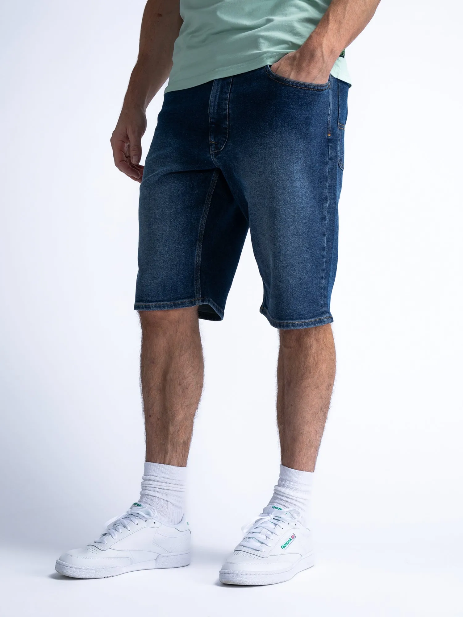 Rockwell Carpenter Relaxed Fit Denim Shorts Haven