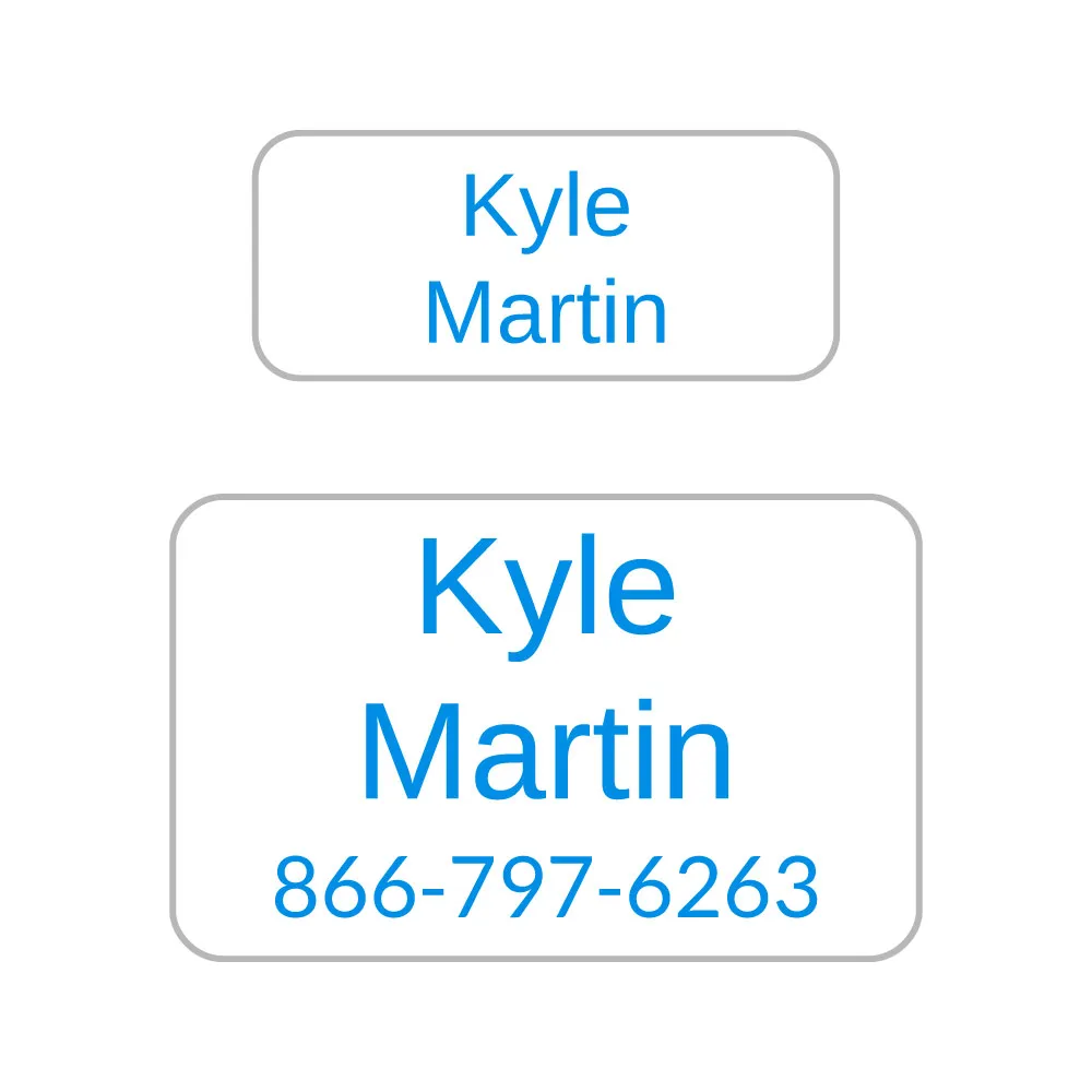 Simple College Labels Pack