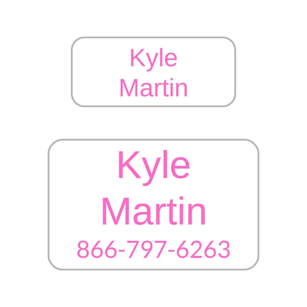 Simple College Labels Pack