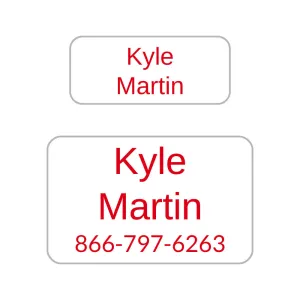 Simple College Labels Pack