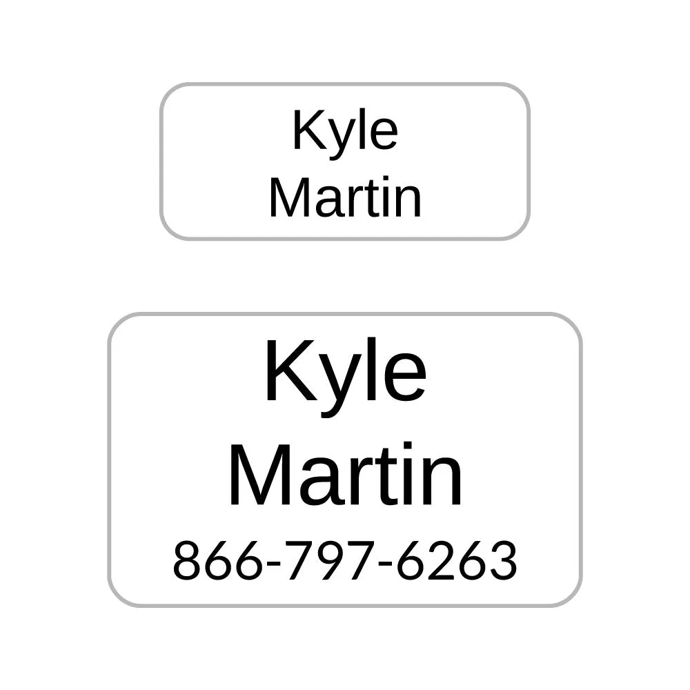 Simple College Labels Pack
