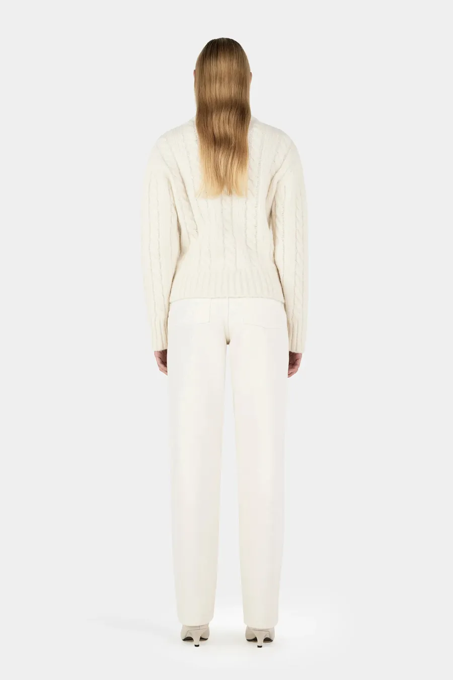 Stevie Knit Jumper Ivory