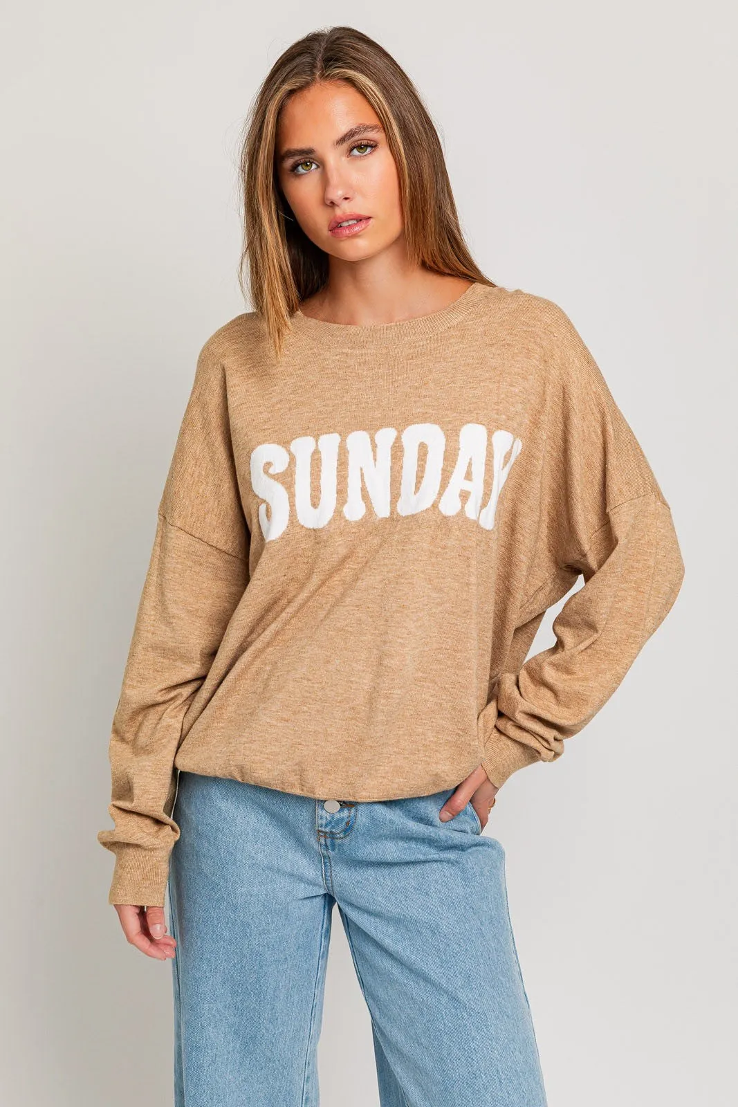 Sunday Sweater - Khaki