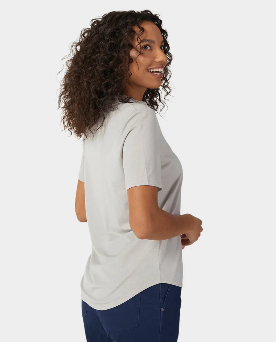 Women's Alpin Lightweight Merino Polo SS
