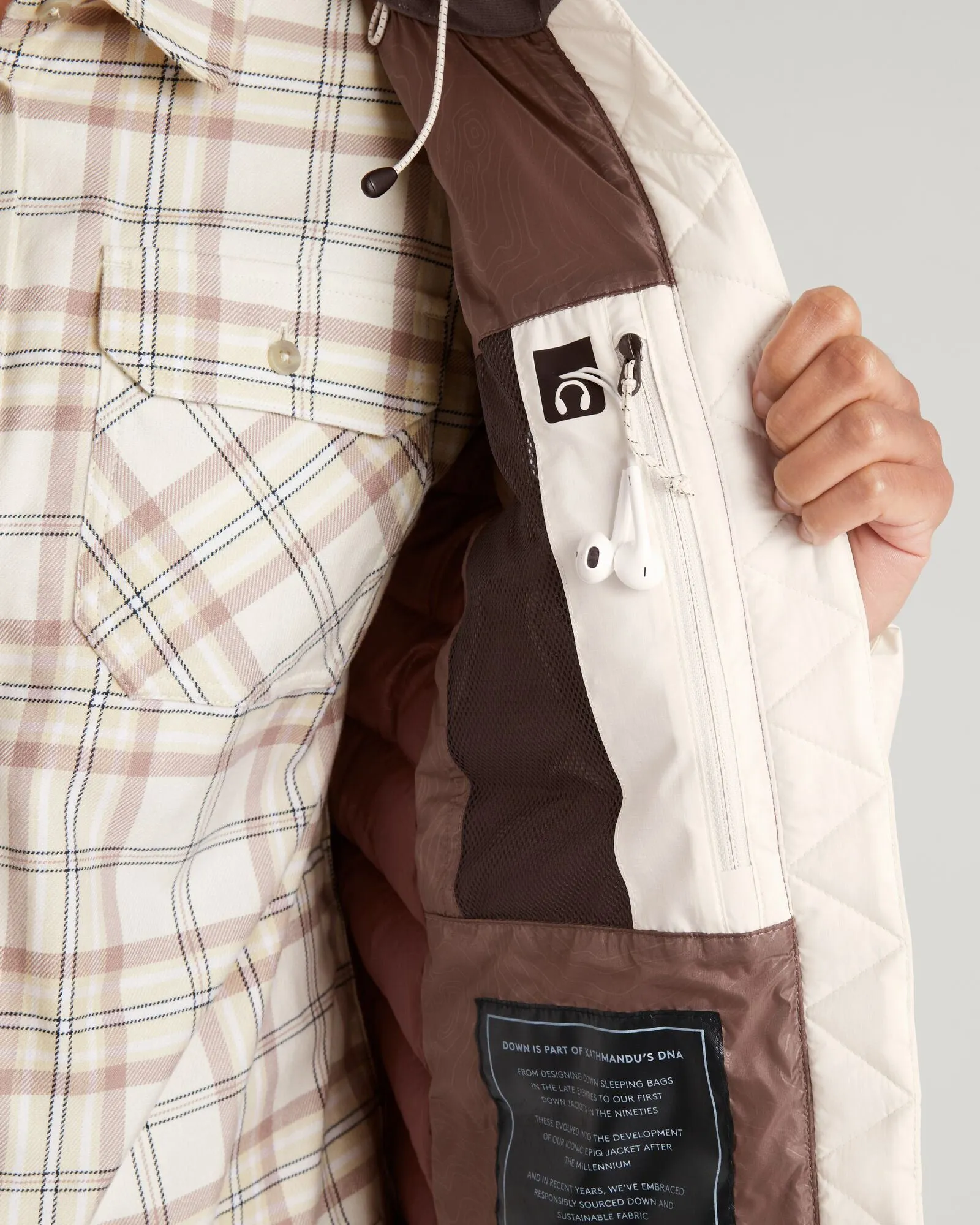 Women's Epiq Down Parka - Natural