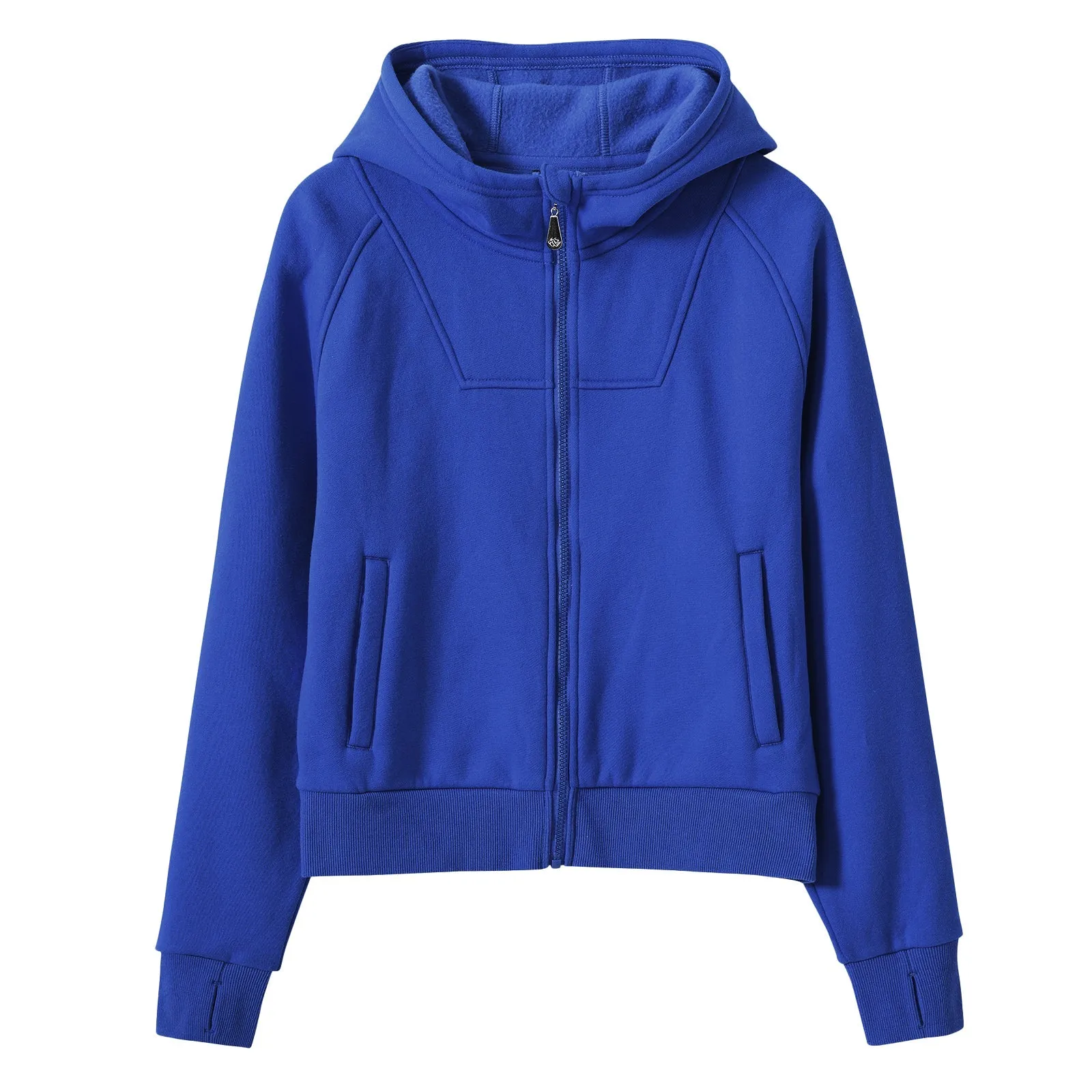 Women's Full Zip Cropped Sweatshirt