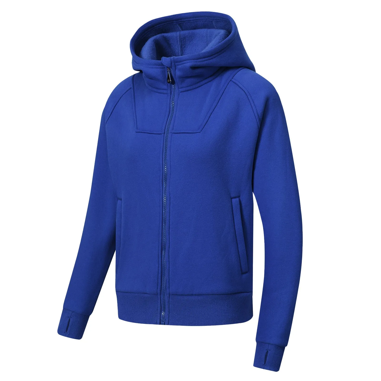 Women's Full Zip Cropped Sweatshirt