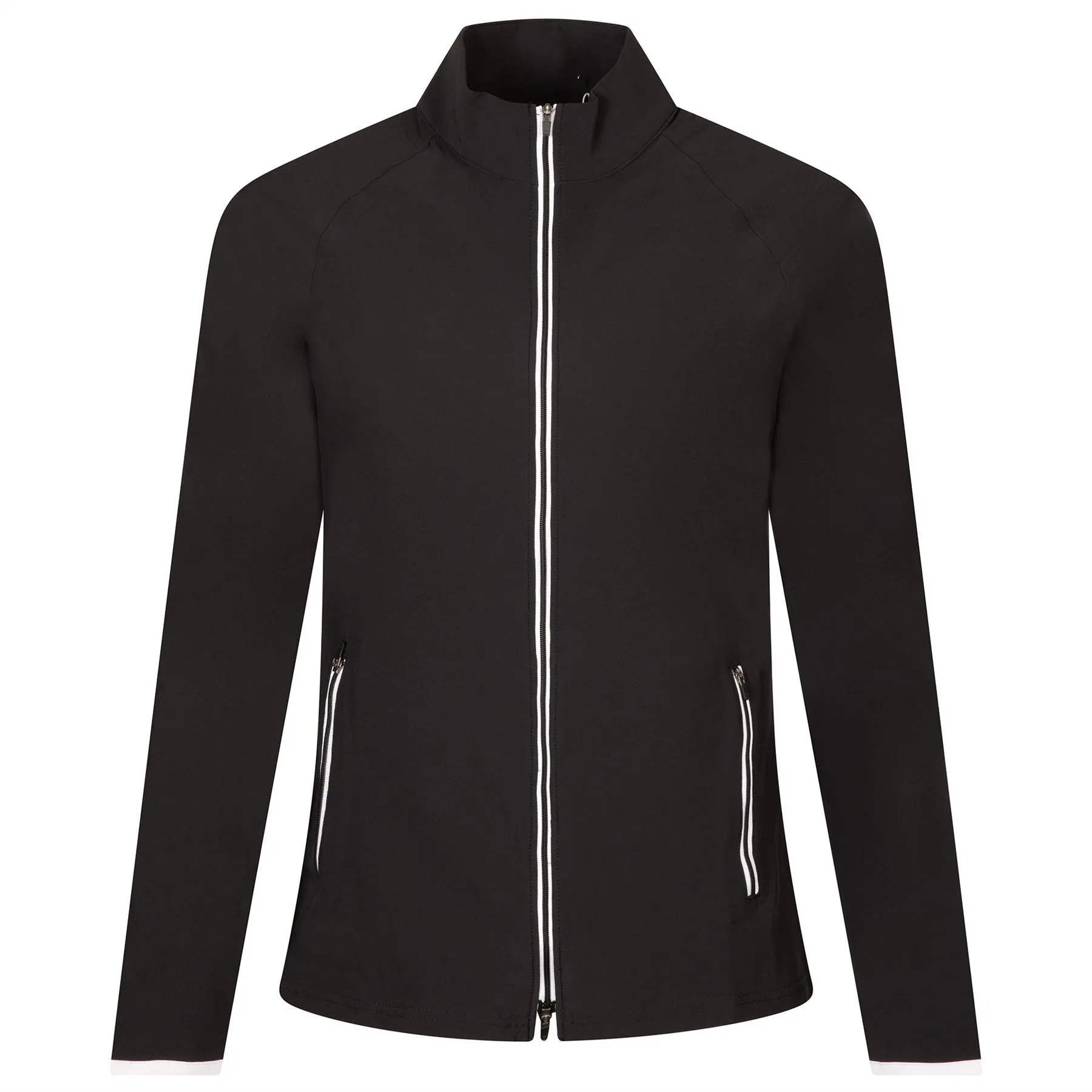 Womens Lightweight Woven Jacket Black - 2025