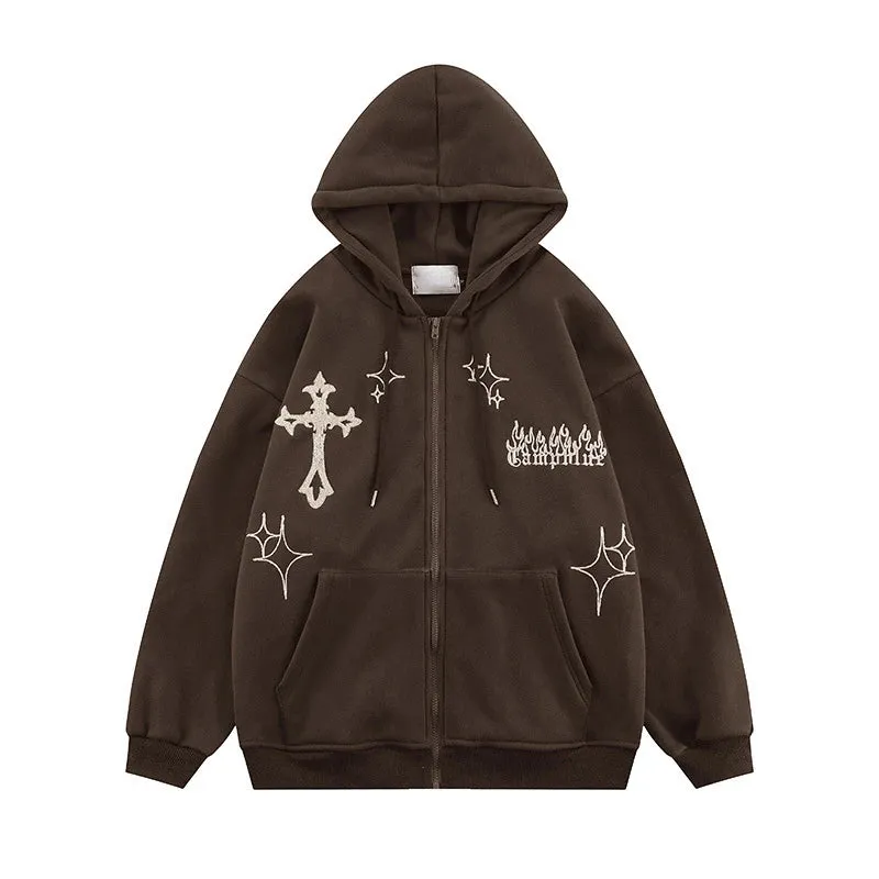 Y2K Aesthetic Vintage Slim Sweatshirts