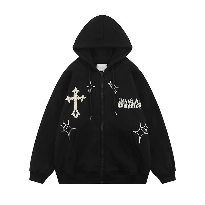Y2K Aesthetic Vintage Slim Sweatshirts