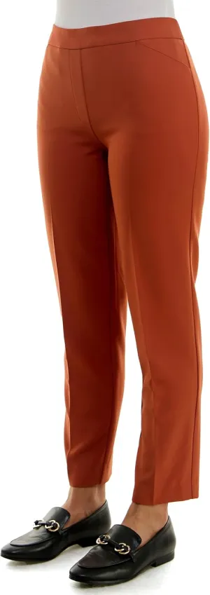 Zac & Rachel Women's Pull-on Ankle Pants with Band